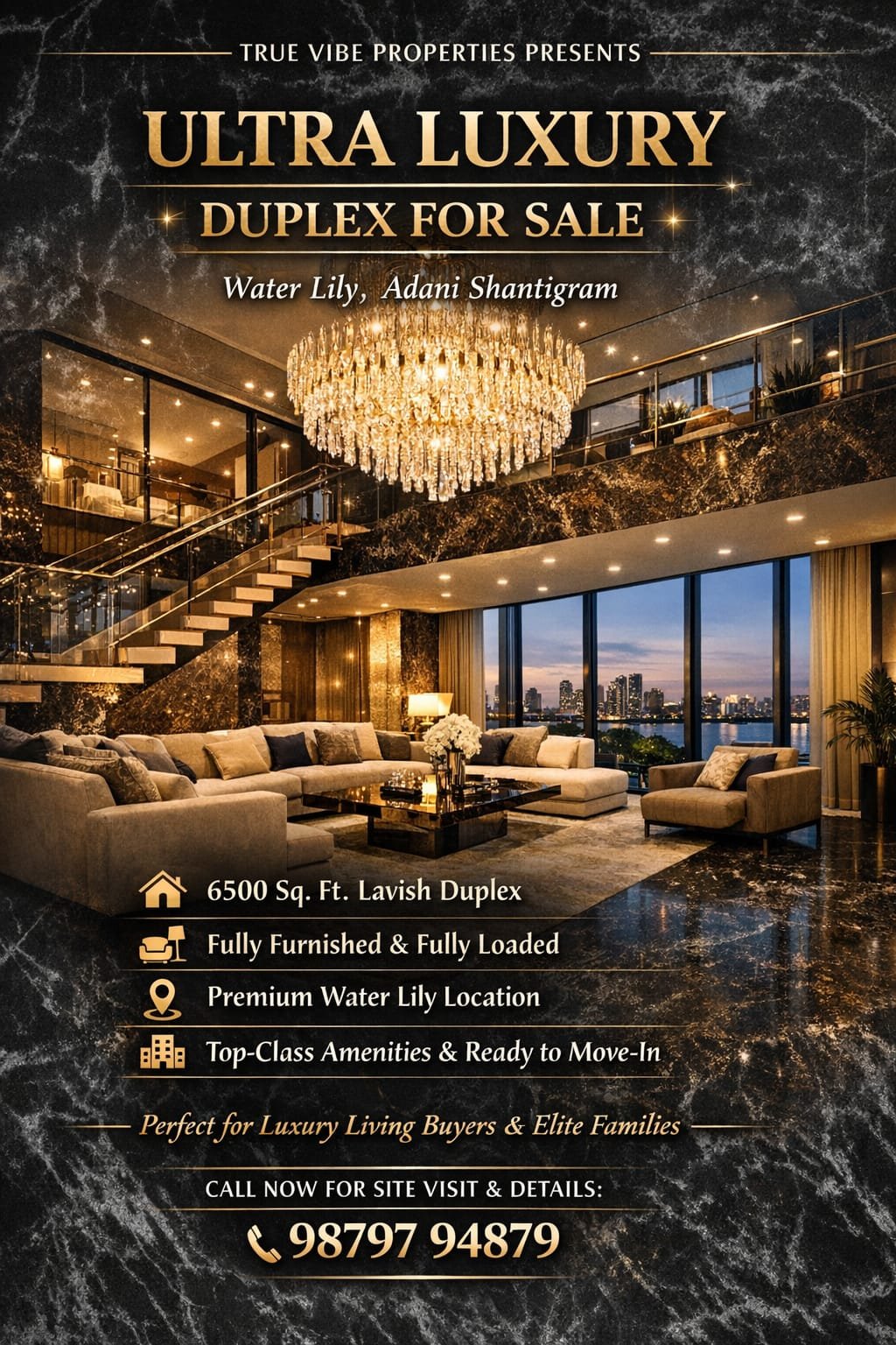 Ultra Luxury Duplex - Water Lily