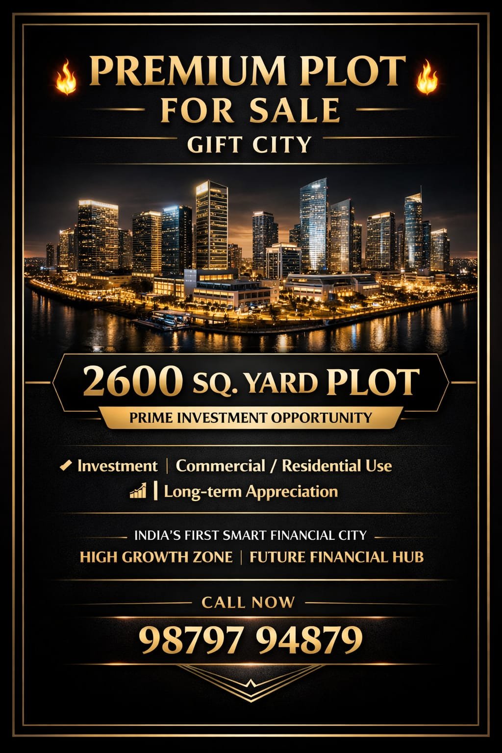 Premium Plot - Gift City